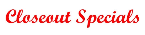 Closeouts / Overstock