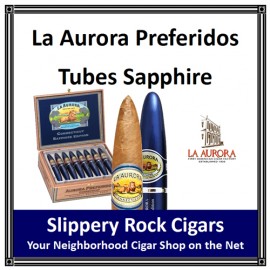 La Aurora Preferidos Tubes Sapphire No. 2 - 8count - Connecticut