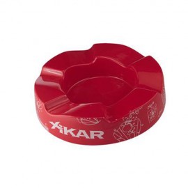 XIKAR Ceramic Stair Step Ashtrays Red